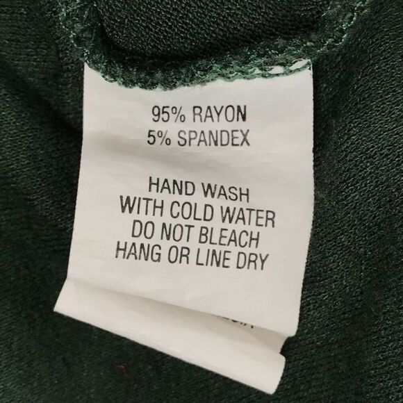 Vintage Y2K Green Fairy Grunge Granola Girl Casual A-Line Mini Skater Dress / M - Picture 7 of 8